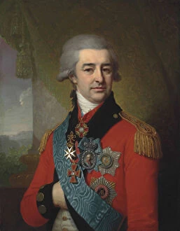 Borovikovsky Collection: Portrait of Prince Pyotr Vasilyevich Lopukhin (1753-1827), c. 1801