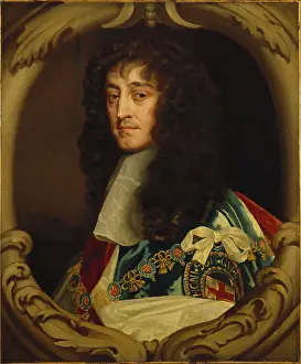 Sir Peter 1618 1680 Prints: Portrait of Prince Rupert of the Rhine (1619-1682). Creator: Lely, Sir Peter (1618-1680)
