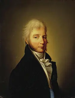 1800s Prints: Portrait of Prince Sergei Golitsyn, 1805. Creator: Giovanni Battista Ortolani Damon