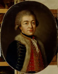 Bekishe Prints: Portrait of Prince Stepan Borisovich Kurakin (1754-1805)