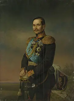 Chief Prints: Portrait of Prince Vasily Dolgorukov, 1874. Creator: Georg von Bothmann