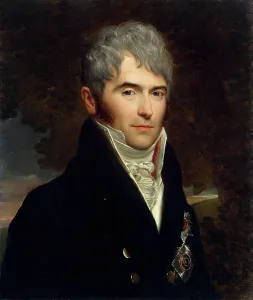 Francois Prints: Portrait of Prince Viktor Kochubey, 1809. Creator: Francois Pascal Simon Gerard