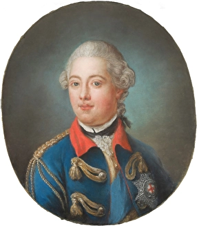 Head Of State Prints: Portrait of Prince William V (1748-1806). Creator: Anon
