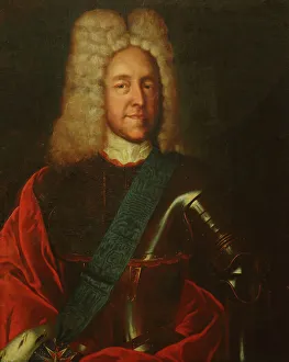 Kuskovo Prints: Portrait of Prince Yuri Yuryevich Trubetskoi (1668-1739)