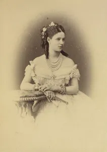 Bergamasco Collection: Portrait of Princess Dagmar of Denmark, Maria Feodorovna of Russia (1847-1928), 1873