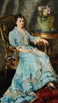 Dolgorukova Gallery: Portrait of Princess Ekaterina Mikhailovna Dolgorukova (1847-1922), 1880