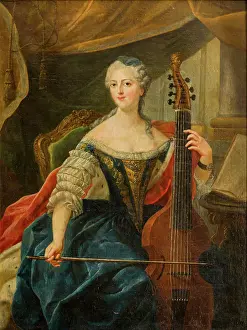 Habsburg Prints: Portrait of Princess Isabella of Parma (1741-1763)