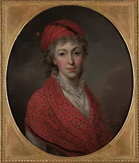 Czartoryska Prints: Portrait of Princess Izabela Czartoryska (1746-1835)