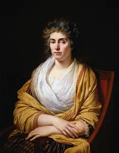 Galleria Degli Uffizi Prints: Portrait of Princess Louise of Stolberg-Gedern (1752-1824), Countess of Albany, 1793