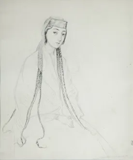 Portrait of Princess Maria (Maiko) Orbeliani (1818-1849), 1840-1842. Artist: Gagarin, Grigori Grigorievich (1810-1893)