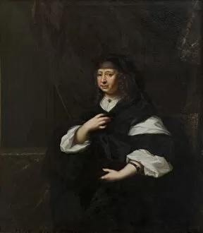 Frederick Iii Collection: Portrait of Princess Marie Elisabeth of Saxony (1610-1684), Duchess of Holstein-Gottorp