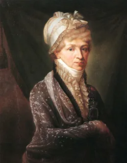 Portrait of Princess Natalya Petrovna Galitzine (1741-1837), Early 19th cen Artist: Anonymous