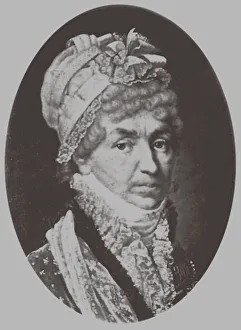 Portrait of Princess Natalya Petrovna Galitzine (1741-1837), 1870. Artist: Lushev, Andrey Mikhaylovich (1822-?)