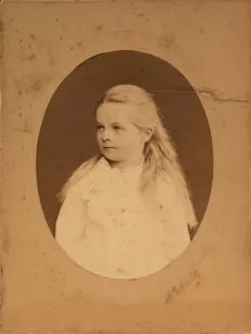 Portrait of Princess Olga Alexandrovna Yurievskaya (1873-1925), End of 1870s-Early 1880s
