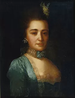 Portrait of Princess Praskovya Ivanovna Golitsyna. Artist: Rokotov, Fyodor Stepanovich (1735-1808)