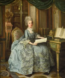 Portrait of Princess Sophie of France (1734-1782), 1776. Creator: Périn-Salbreux, Lié Louis (1753-1817)