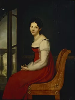 Dolgorukova Gallery: Portrait of Princess Varvara Sergeyevna Dolgorukova (1793-1833), nee Gagarina, ca 1820