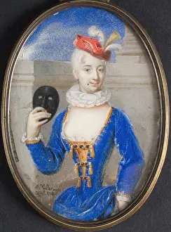 Mller Prints: Portrait of Princess Wilhelmine Charlotte of Hesse-Kassel (1695-1722)