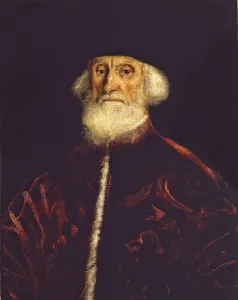 Tintoretto Prints: Portrait of Procurator Jacopo Soranzo, c. 1550. Creator: Tintoretto, Jacopo (1518-1594)