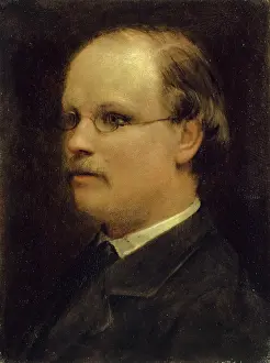 Suit And Tie Prints: Portrait of Professor Fritz Burckhardt-Brenner, 1868-69. Creator: Arnold Bocklin