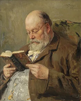 Portrait of the professor Ivan Ivanovich Yanzhul (1846-1914) Portrait of the professor Ivan Ivanovich Yanzhul (1846-1914)