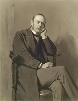 Suit And Tie Prints: Portrait of Professor John Gardner MD LRCP (Edin), c1840s. Creator: James Faed