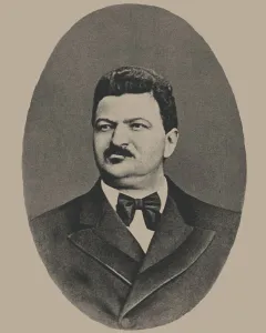 Portrait of the publisher Moritz Osipovich Wolff (1825-1883), Second Half of the 19th cen