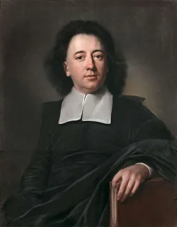 Pastel On Canvas Prints: Portrait of Pyotr Ambroise Lalouette (1653-1724)