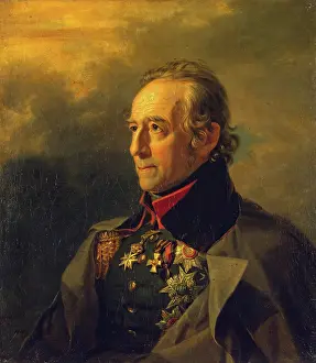 Engineering Prints: Portrait of Pyotr K. Suchtelen (1751-1836) (1st), 1820. Creator: George Dawe