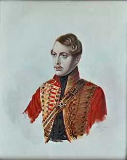 Images Dated 3rd April 2017: Portrait of Pyotr Pavlovich Godein (1814-1850)