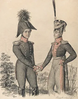 Portrait of Pyotr Petrovich Esipov (1797-1876) and Pavel Yakovlevich de Witte (1796-1864)