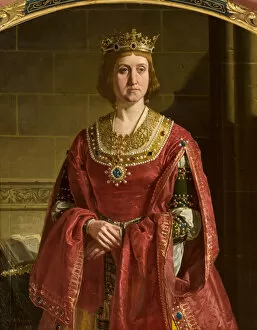 Ferdinand Ii Collection: Portrait of Queen Isabella I of Castile
