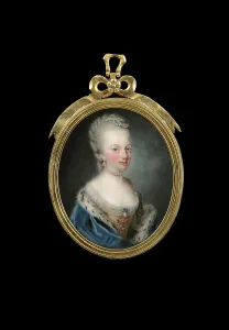 Portrait of Queen Marie Antoinette of France (1755-1793), 1771