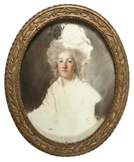 Absolutism Gallery: Portrait of Queen Marie Antoinette of France (1755-1793), 1791-1792. Creator: Kucharski