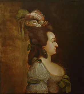 Kuskovo Prints: Portrait of Queen Marie Antoinette of France (1755-1793)