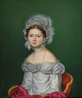 Portrait of Queen Pauline Therese of Württemberg (1800-1873), First quarter of 19th century. Creator: Stirnbrand, Franz Seraph (ca 1788-1882)