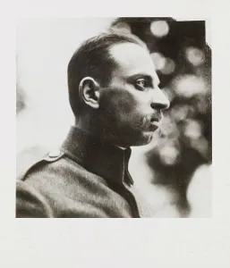 Rilke Prints: Portrait of Rainer Maria Rilke, 1916. Creator: Unknown photographer