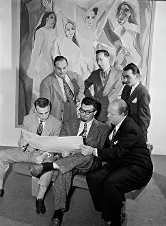 Music Industry Prints: Portrait of Ralph Burns, Edwin A