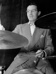 Cymbals Prints: Portrait of Ray McKinley, Hotel Commodore