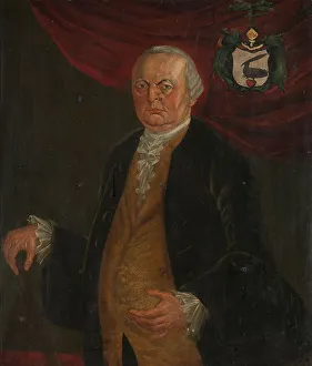 Vereenigde Oostindische Compagnie Prints: Portrait of Reinier de Klerk, Governor-General of the Dutch East India Company