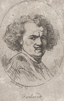 Painter Gallery: Portrait of Rembrandt, 1859. Creator: Charles Blanc