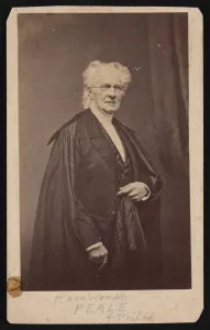 Portrait of Rembrandt Peale (1778-1860), Before 1860. Creator: Mathew Brady