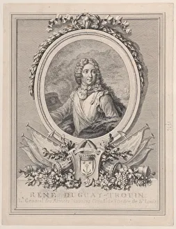 Cannon Prints: Portrait of ReneDuguay-Trouin, Lieutenant-General of the Naval Armies of the King