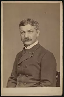 Cabinet Card Gallery: Portrait of Rev. John Randolph Paxton (1843-1923), 1883. Creator: Unknown