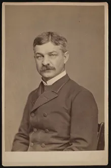 Cabinet Card Gallery: Portrait of Rev. John Randolph Paxton (1843-1923), 1883. Creator: Unknown