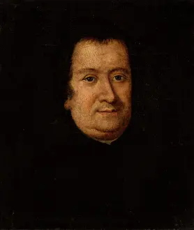 Double Chin Prints: Portrait of Rev. Stanislaw Konarski, c1750. Creator: Unknown