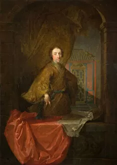 Connoisseur Gallery: Portrait of Richard (Dicky) Bateman, 1741. Creator: Robert Tournieres