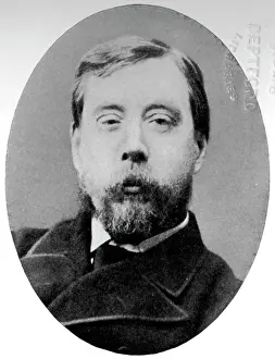 Suffragettes Prints: Portrait of Richard Marsden Pankhurst, 1879. Creator: Arthur Reston