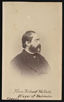 Portrait of Richard Wallach (1816-1881), Before 1881. Creator: Unknown