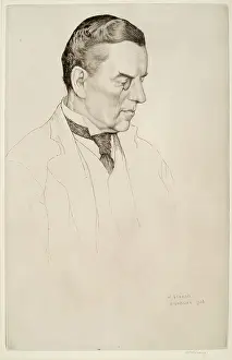 Suit And Tie Prints: Portrait of the Right Hon. Joseph Chamberlain, 1903. Creator: William Strang